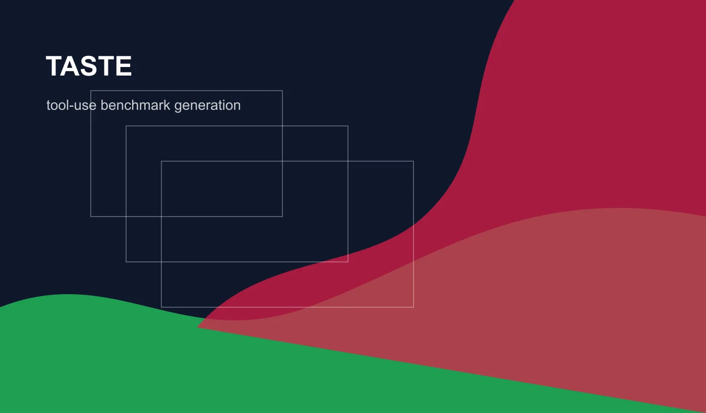 TASTE: Harder Agent Benchmarks from Tool Sequences